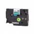 Compatible tape Brother TZ-735 / TZe-735, 12mm x 8m, white text / green tape