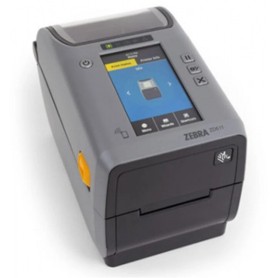 Zebra ZD611 ZD6A122-T2EB02EZ TT, 8 dots/mm (203 dpi), label printer, EPLII, ZPLII, USB, BT, Ethernet, Wi-Fi, cutter, black (Successor GC420t)