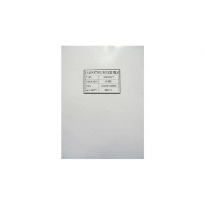 Laminating film, A4, 80 microns, antistatic, 100 pcs