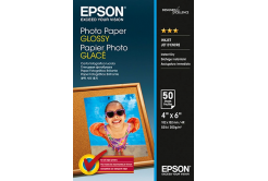 Epson Premium Glossy Photo Paper, foto papír, lesklý, bílý, 10x15cm, 200 g/m2, 50 pcs C13S042547, inkoustový