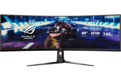 ASUS Strix XG49VQ 90LM04H0-B01170 Monitor, ROG, 49", VA, 3840x1080, 144Hz, 4ms, Black, 3Y