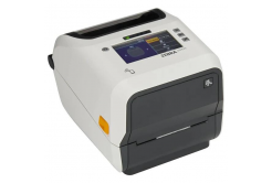Zebra ZD621-HC ZD6AH43-30ER02EZ label printer, 12 dots/mm (300 dpi), disp. (colour), RTC, USB, USB Host, RS232, BT, Ethernet, Wi-Fi, kit (USB), white
