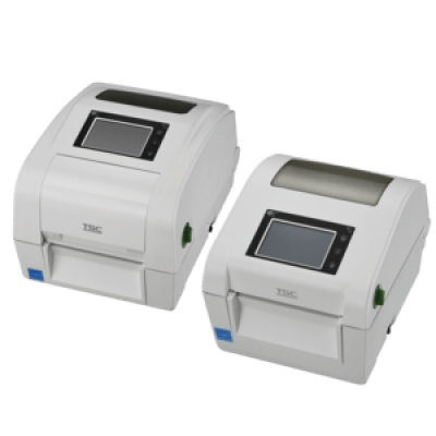 TSC TH240T TH240HC-A002-0102 label printer, Healthcare, 8 dots/mm (203 dpi), RTC, display, RFID, USB, RS232, BT, Ethernet, Wi-Fi, USB, white