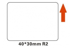 Niimbot labels R A2A88608401, 40x30mm 230pcs White for B21