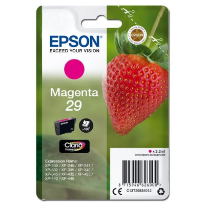 Epson T29 C13T29834012 magenta original ink cartridge