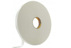 3M 9529W Mounting foam double-sided tape, white, 25 mm x 33 m