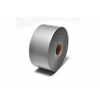 3M 7848 Label material, matt, silver/black, width 120 mm, metrage