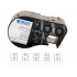 Brady M4-187-075-342 / 170719, 19.05 mm x 8.51 mm, Polyolefin, black text / white tape