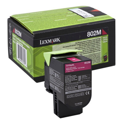 Lexmark 80C20ME magenta original toner