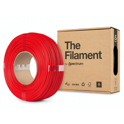 "The Filament" by Spectrum TF-24075, ReFill PLA HS, 1,75mm, 1000g, Fire red