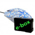 E-blue Auroza Gaming Mouse, 4000 DPI, optical, 6 buttons, wired USB, white, gaming, e-box