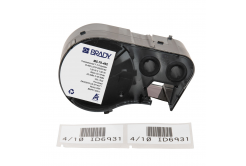 Brady M5-78-492 / 170896, 25.40 mm, Polyester, black text / white tape