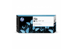 HP original ink cartridge P2V71A, HP 730, matte black, 300ml, HP HP DesignJet T1700 44 printer series, T1700dr 44