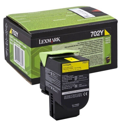 Lexmark 70C2XY0 yellow original toner