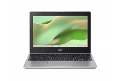Acer Chromebook 311 CB311-12H-C1MG NX.KX1EC.004 Laptop, N100, 11.6", 1366x768, 4GB, 128GB eMMC, UHD, Chrome, Silver, 2R