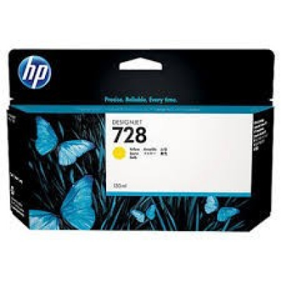 HP 728 F9J65A yellow original ink cartridge
