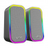 Marvo HAVOC 20GY speakers, 6W, gray, backlit