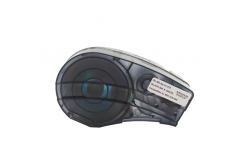 Brady M21-125-C-342-WT, 6 mm x 2,13 m, black text / white tape, compatible tape