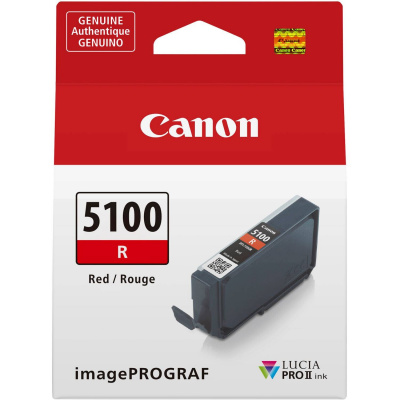 Canon PFI-5100 R 6958C001 red  original ink cartridge