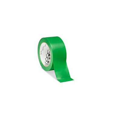 3M 764i PVC adhesive tape, 50 mm x 33 m, green