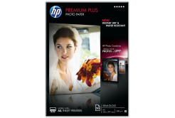 HP Premium Plus Semi-Gloss Photo Paper CR673A, 300 g/m2, A4, 20pcs, semi-gloss, white, photo paper