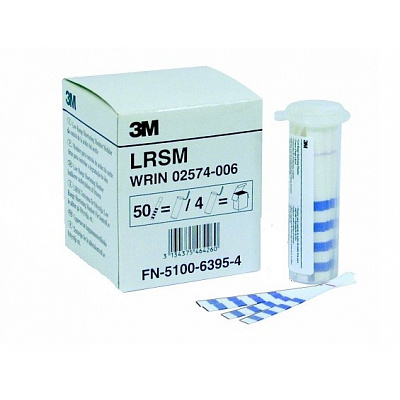 3M LRSM test strips for determining oil quality (50 strips/tube)