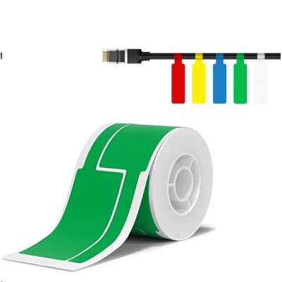 Niimbot 1EA01174401, 25x76mm, 200pcs, green self-adhesive labels for cables