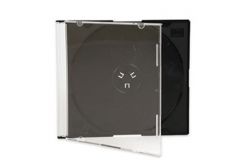 BOX na 1CD SLIM black tray