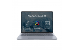 ASUS Zenbook 14/UX3480AA-OLED054W/U7-355/14"/WUXGA/24GB/512GB/Intel int/W11H/Blue/2R