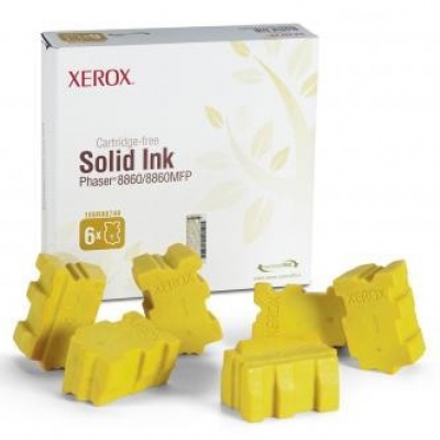 Xerox 108R00748 yellow original toner, 6pcs