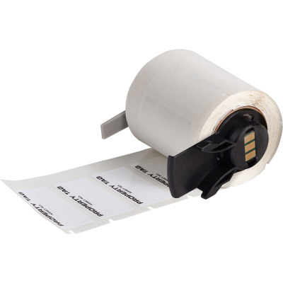 Brady M6-35-422-PROP / 173861, 41.40 mm, Polyester, black text / white tape