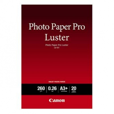 Canon Paper Pro Luster Photo 6211B008, 260 g/m2, A3+, glossy, inkjet, white, photo paper