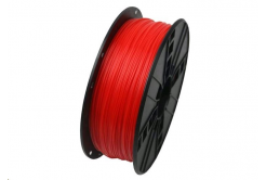 GEMBIRD 3DP-ABS1.75-01-FR, 3D filament, ABS, 1,75mm, 1000g, fluorescent, red