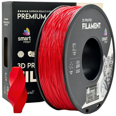 Smart Print FG-S121-E1, 3D filament, TPU 95A, 1,75mm, 1000g, Red