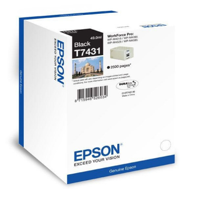 Epson T8661 XL C13T866140 black original ink cartridge