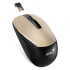 Genius Mouse NX-7015 31030019402, 1600DPI, 2.4 [GHz], optical, 3tl., wireless USB, gold, AA