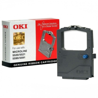 OKI 1126301, black, original color ribbon