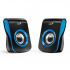 Genius reproduktory SP-Q180 31730026403, 2.0, 6W, čenomodré, regulace hlasitosti, stolní, 150Hz-20kHz
