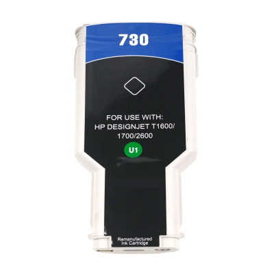 Compatible cartridge with 730 P2V73A photo black