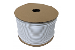 PVC round marking tube R40, 4,0mm, 55m, white