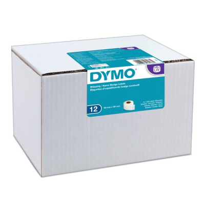 Dymo 99014, S0722420, 101mm x 54mm, original paper labels, 12pcs