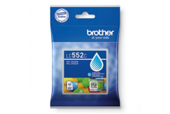 Brother originální ink LC552C, cyan, 550str.
