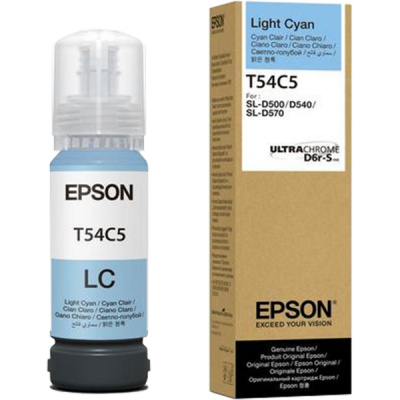 Epson T54C5 C13T54C520 light cyan original ink refill