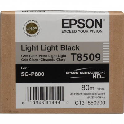 Epson T8509 C13T850900 light black original ink cartridge