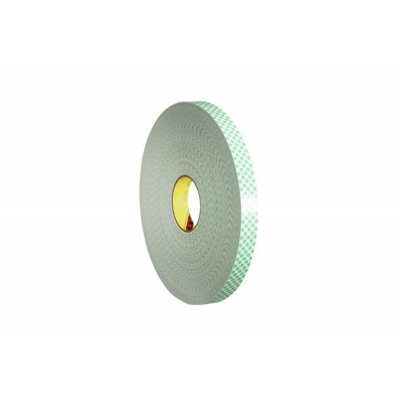 3M 4008 Foam double-sided adhesive tape, thickness 3,2 mm, 19 mm x 33 m