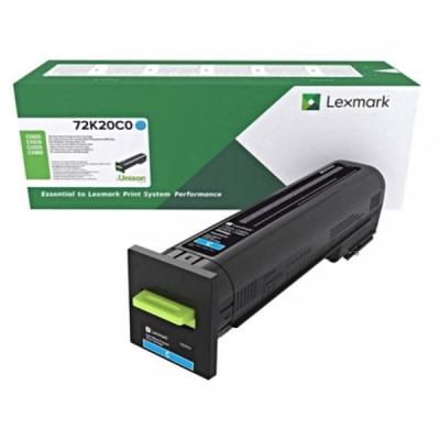 Lexmark 72K2XCE cyan original toner