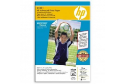 HP Advanced Glossy Photo Paper Q8691A, 250 g/m2, 10x15cm, 25pcs, glossy, white, photo paper