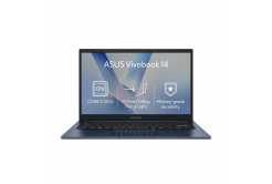 ASUS Vivobook 14/X1404VA-EB2174Z/3-100U/14"/FHD/8GB/256GB/Intel int/no OS/Blue/2R