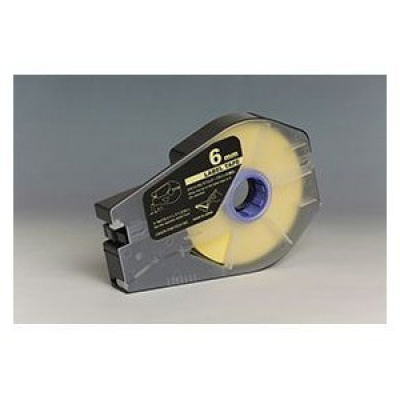 Selfadhesive tape for Canon M-1 Std/M-1 for, 6mm x 30m, cartridge, yellow