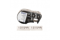 Brady M4-61-483 / 170771, 12.70 mm x 50.80 mm, Polyester, black text / white tape
